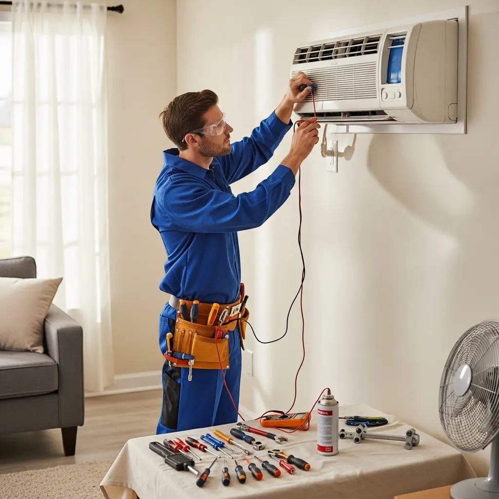 Şehzadeler Tcl Tcl klima gaz dolumu ve bakım – Enerji verimliliği artırıldı. - Teknik servis örneği